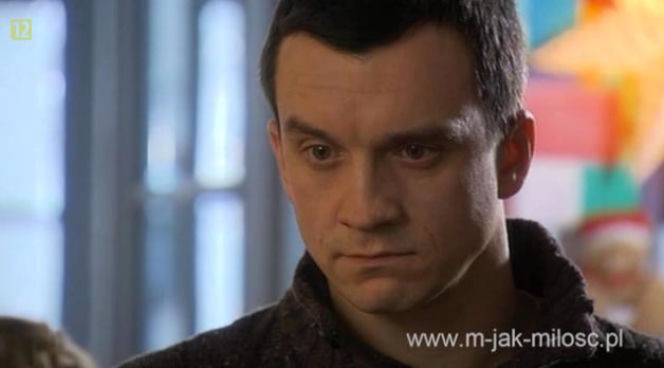 M jak miłość odc. 1054. Jurek (Michał Czernecki)