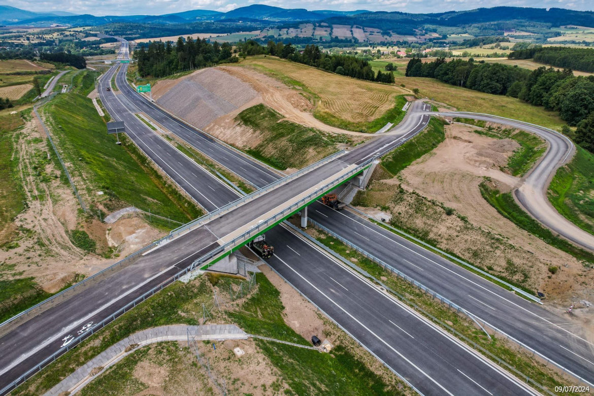Tak wygląda 16-km odcinek S3 Bolków - Kamienna Góra