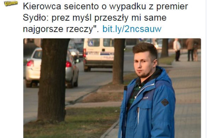 Kierowca seicento w Uwadze TVN