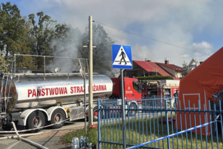 W pożarze w Nisku zginęło dwóch strażaków