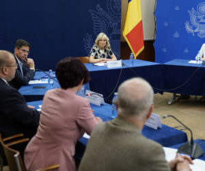 Pierwsza dama Jill Biden z wizytą w Rumunii