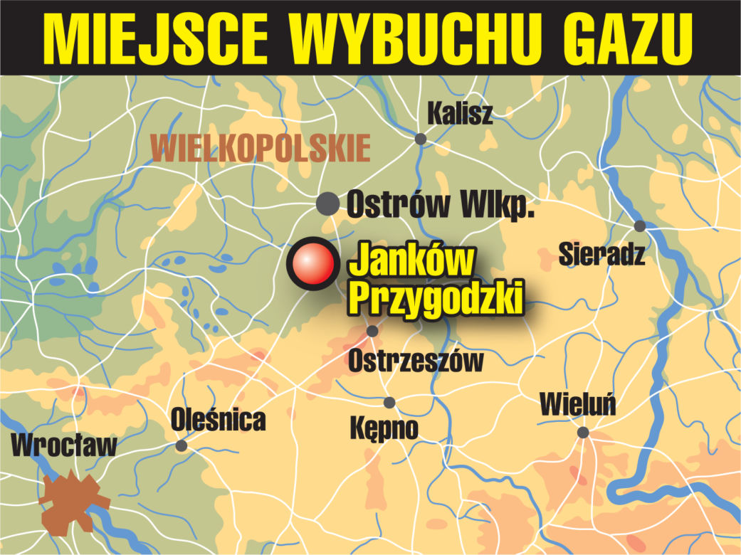 Janków Przygodzki mapa