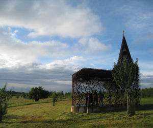 Kościół Doorkijkkerk w belgijskiej prowincji Limburg