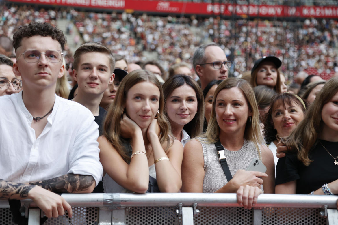 Koncert Jennifer Lopez w Warszawie (25.07.2025) - część druga. Organizatorem koncertu jest Prestige MJM