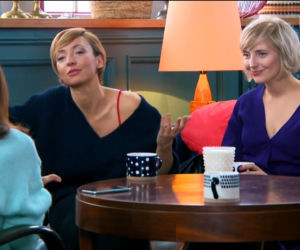 Barwy szczęścia, odc. 2281. Diana (Katarzyna Maria Zielińska), Kasia (Katarzyna Glinka), Anita (Karolina Porcari)