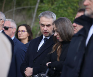 Ból, rozpacz, łzy. Poruszające sceny na pogrzebie Łukasza Litewki