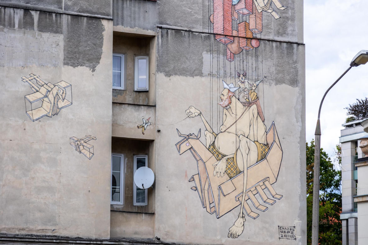 Murale w Warszawie