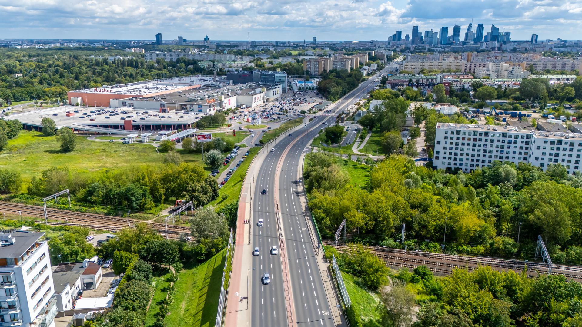 Lokalizacja planowanego przystanku kolejowego Warszawa Ulrychów