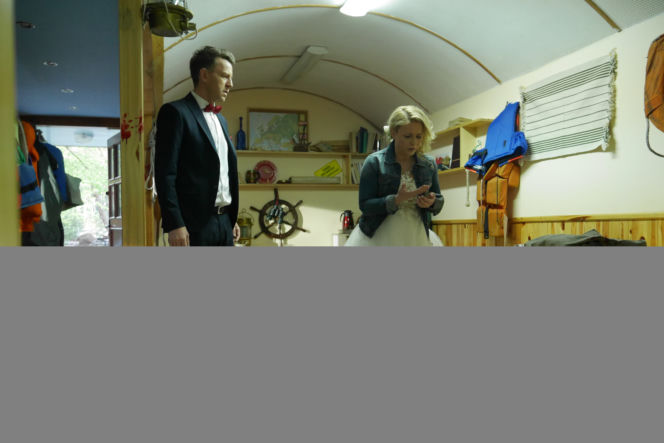 Pierwsza miłość. Marysia (Aneta Zając), Michał (Wojciech Błach)
