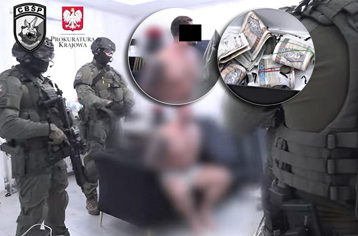 CBŚP rozbiło niebezpieczny gang z PIaseczna. 13 osób zatrzymanych