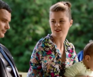 O mnie się nie martw 3 sezon odcinek 6. Łukasz (Jan Wieczorkowski), Dorota (Angelika Kurowska)