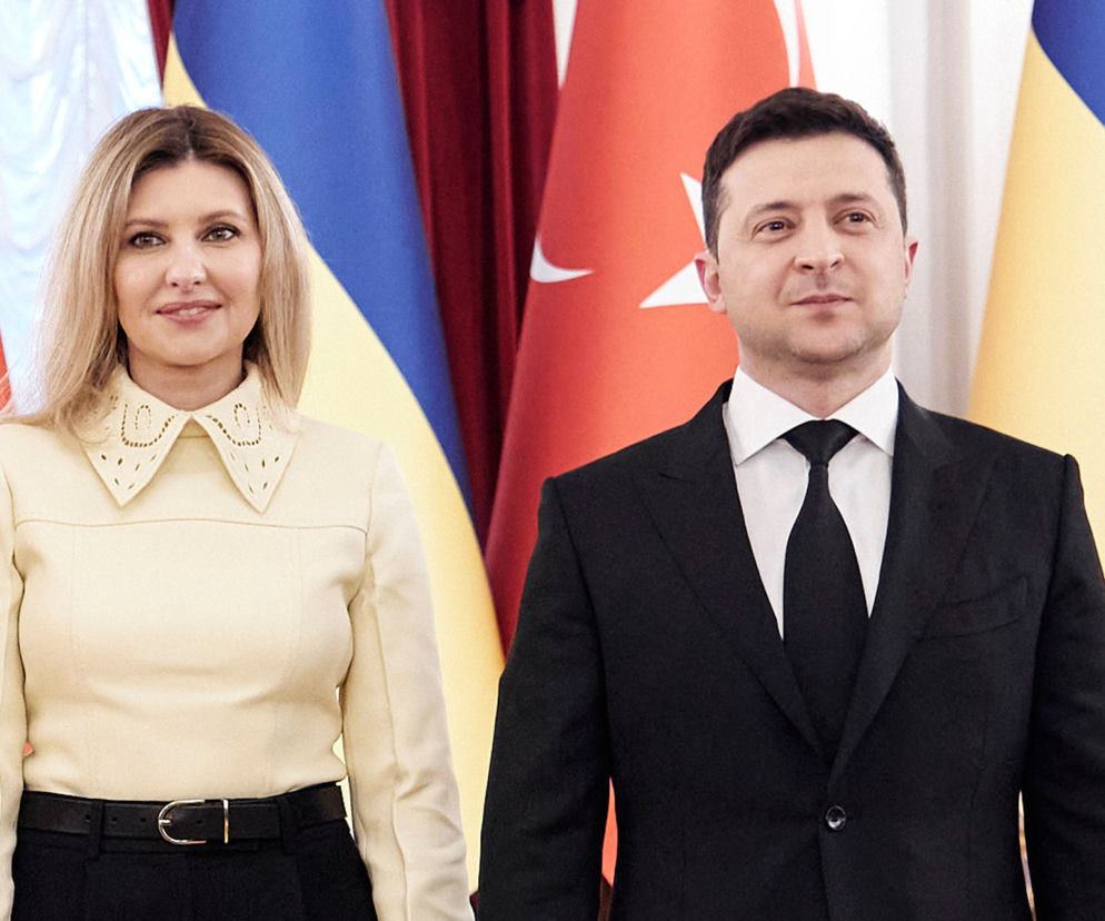 Olena i Wołodymyr Zełenscy nie widzieli się od ponad miesiąca. Gdzie jest pierwsza dama?