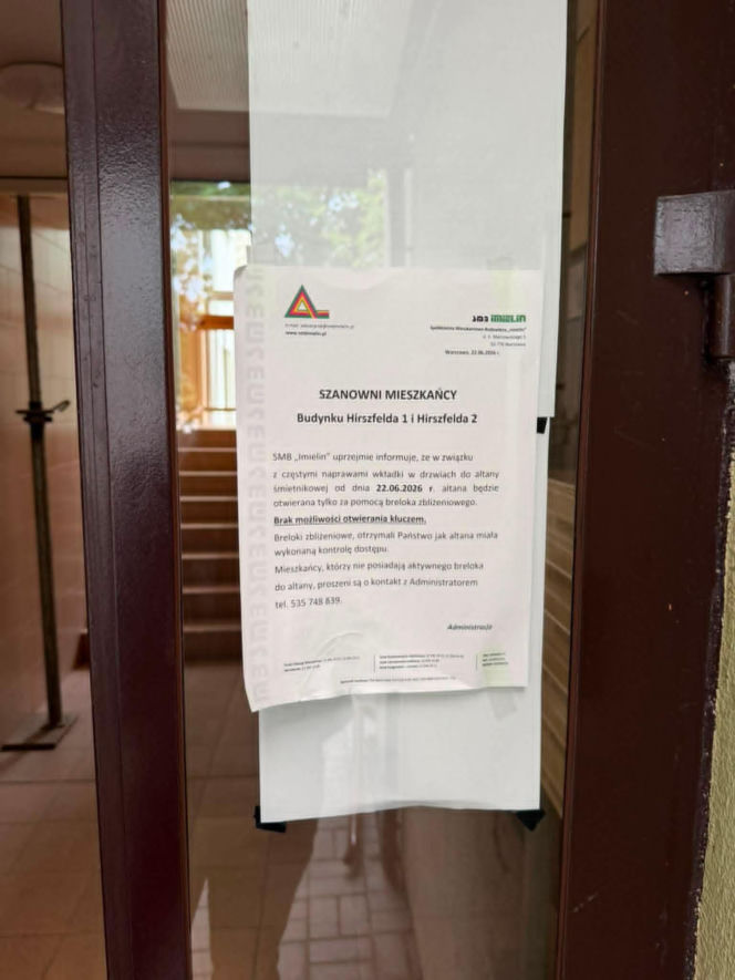 Blok na Ursynowie grozi zawaleniem