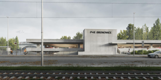 Węzeł przesiadkowy w krakowskiech Bronowicach łączy wszystkie rodzaje miejskiego transportu