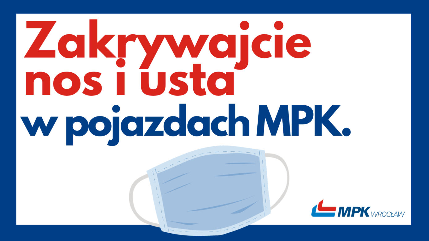 Nowe obostrzenia w tramwajach i autobusach MPK Wrocław