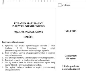 Niemiecki rozszerzony 1