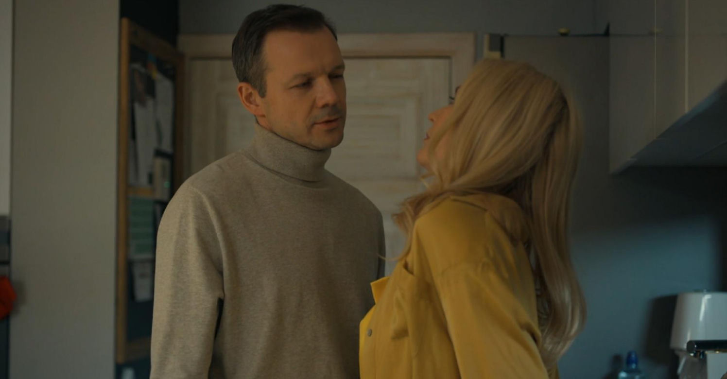 Barwy szczęścia odc. 3199. Bruno (Lesław Żurek), Karolina (Marta Dąbrowska)