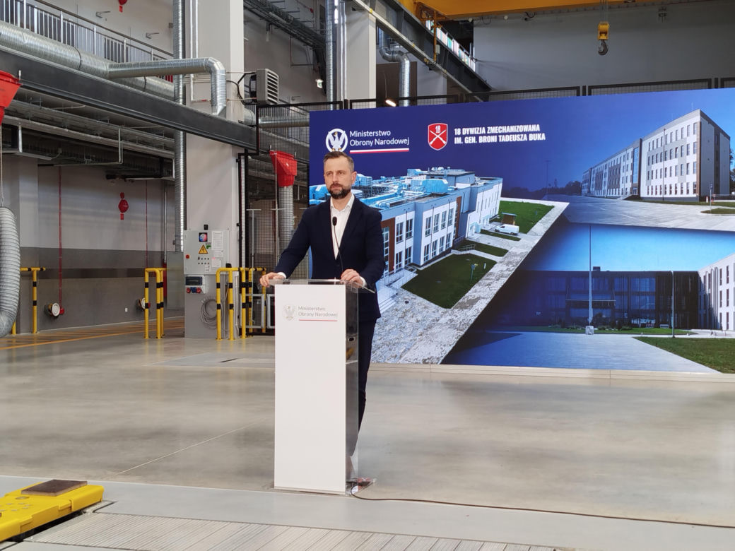 Władysław Kosiniak-Kamysz odwiedził sztab 18. Dywizji Zmechanizowanej