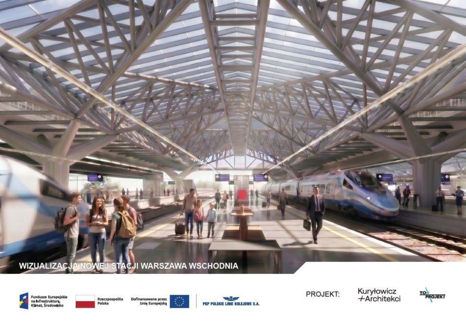 Przetarg na modernizację dworca i stacji Warszawa Wschodnia