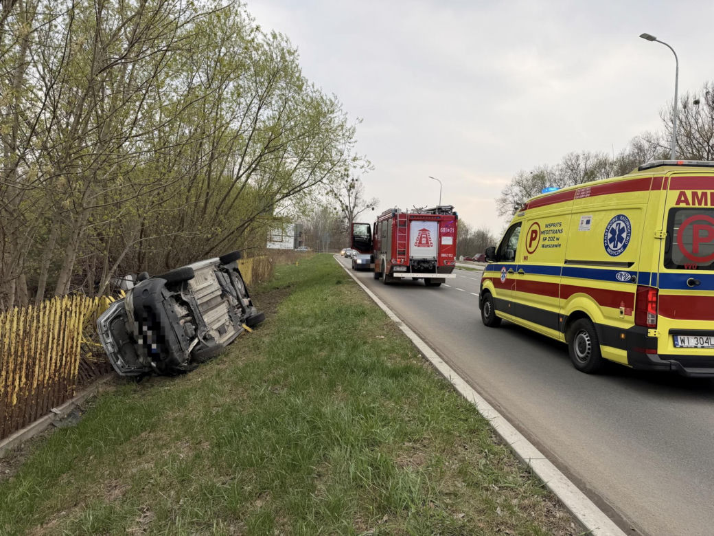 Wypadek w Kobyłce