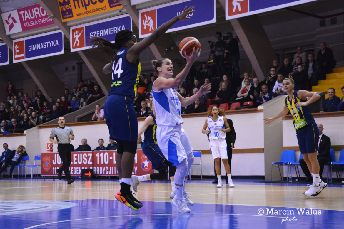 Euroliga koszykarek: Wisła Can-Pack przegrała z Fenerbahce Stambuł [ZDJĘCIA]