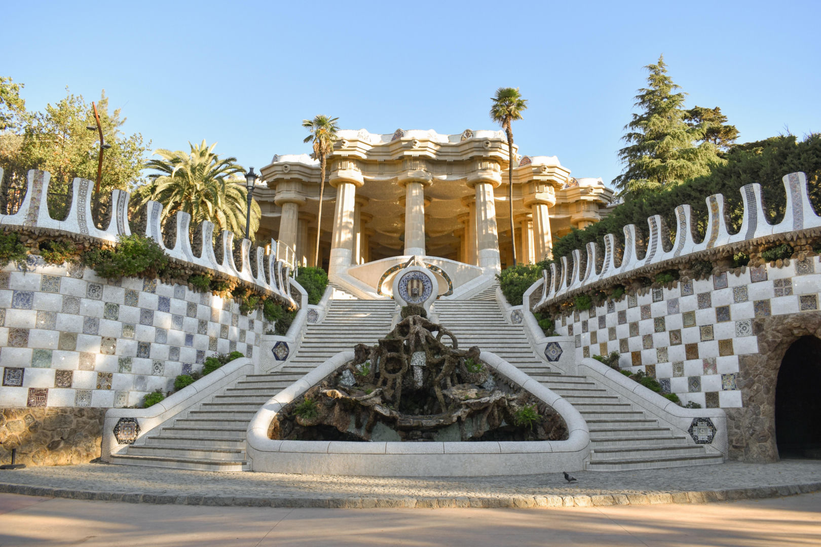 Park Güell w Barcelonie