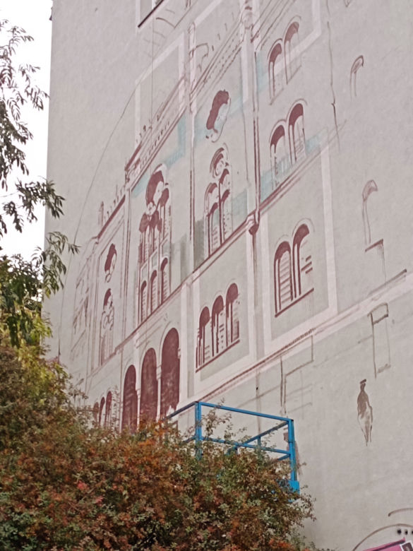 Nowy mural będzie przypominał o miejscu, którego już nie ma