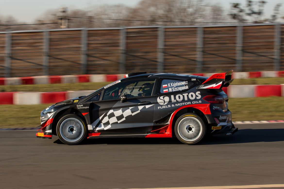 Ford Fiesta WRC Kajetana Kajetanowicza na 56. Rajd Barbórka