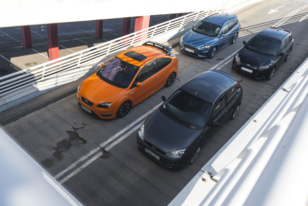 Ford Focus ST - cztery generacje hot-hatcha
