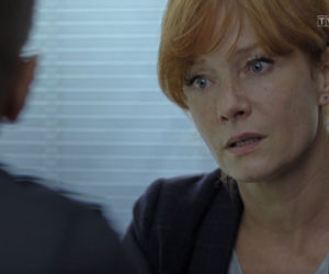 Komisarz Alex 15 odc. 185. Lucyna (Magdalena Walach), Piotr Górski (Krystian Wieczorek)