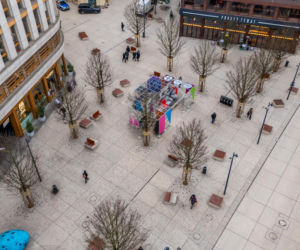 Czy Nowe Centrum Warszawy sprawdza się zimą? Bez zieleni łatwiej to ocenić