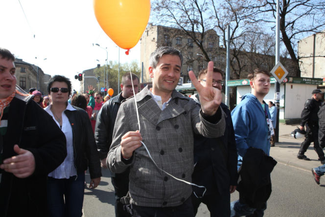 Tak zmieniał się Robert Biedroń
