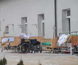Pożar w hospicjum