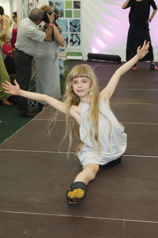 Mira Majchrzak z "Top Model" jako dziecko