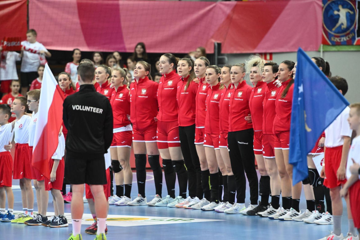 Mecz piłki ręcznej Polska-Kosowo w Zielonej Górze