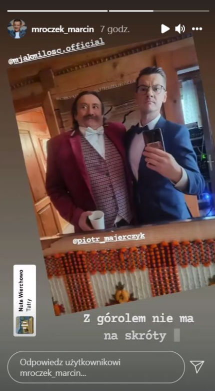 M jak miłość: Piotrek (Marcin Mroczek), , stryj Franki, Jędrzej Gutowski (Piotr Majerczyk)