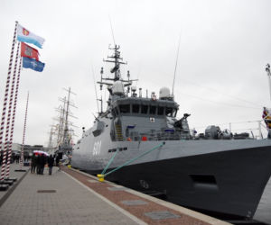 ORP Kormoran już oficjalnie w Marynarce Wojennej Polski