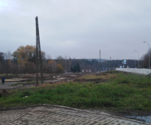 Ulica Szafera w przeddzień rozpoczęcia przebudowy