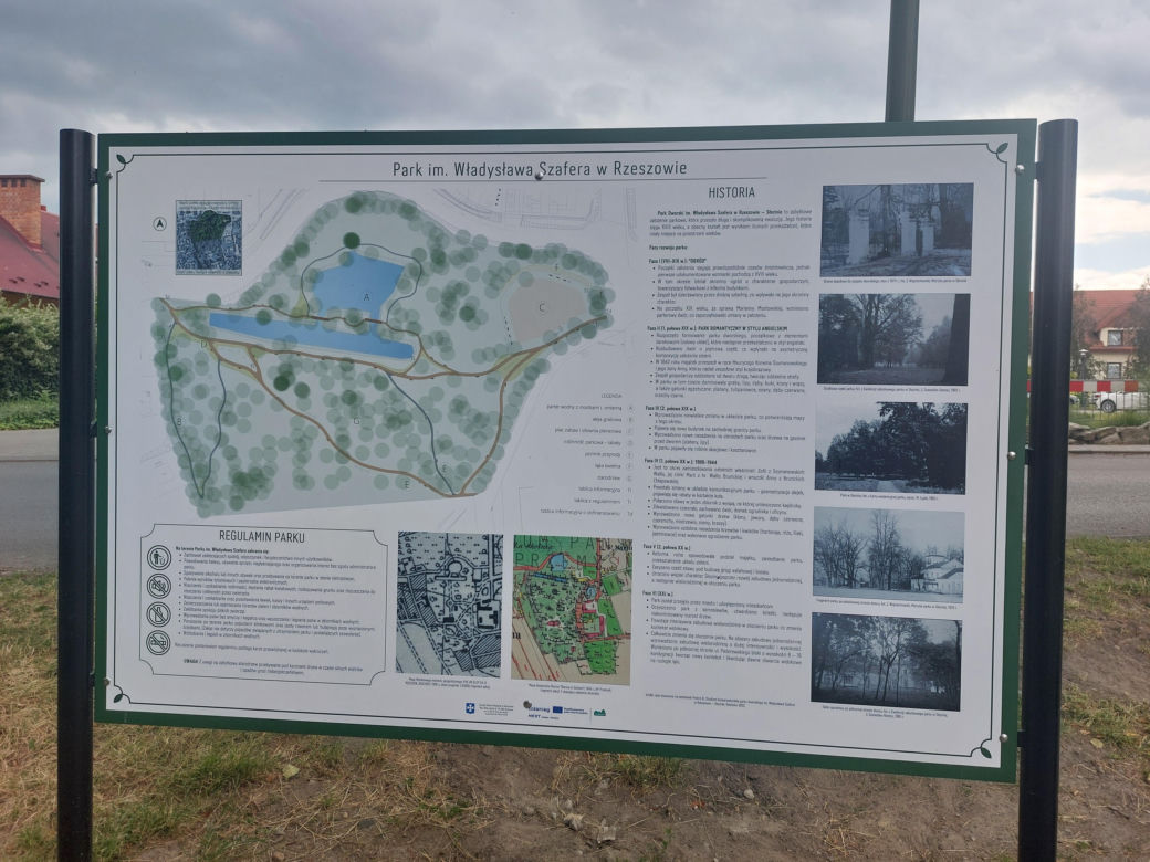 Park im. Szafera w Rzeszowie 