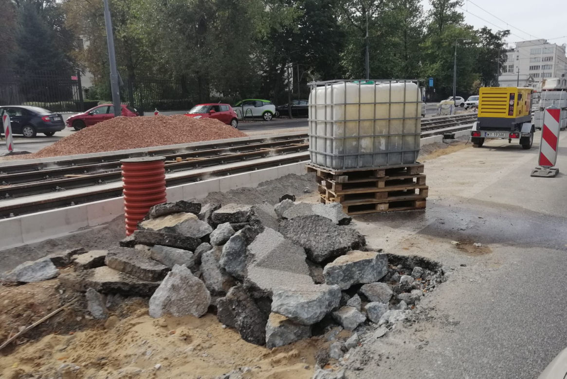 Tramwaje wracają na Grochowską