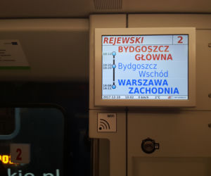Pociąg Rejewski ruszył z Bydgoszczy do Warszawy