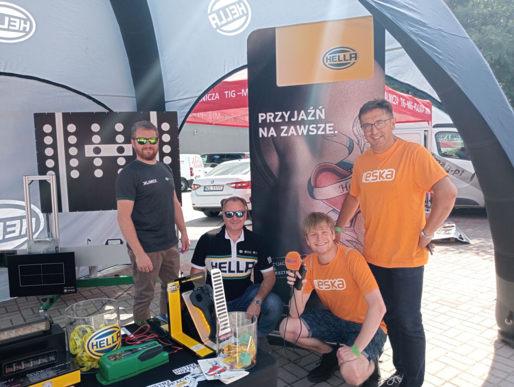Eska Summer City Olsztyn. Wizyta w Auto Land