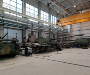 Otwarcie hali remontowej w 18. Łomżyńskim Pułku Logistycznym