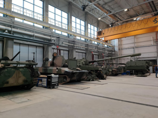 Otwarcie hali remontowej w 18. Łomżyńskim Pułku Logistycznym