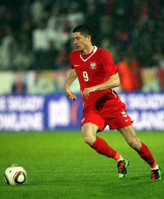 Tak Robert Lewandowski zmieniał się w reprezentacji Polski