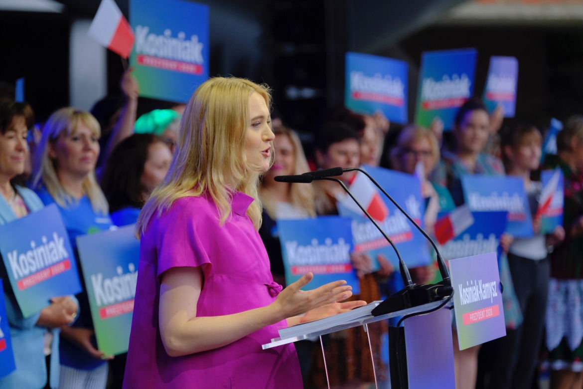 Paulina Kosiniak-Kamysz na konwencji prezydenckiej 