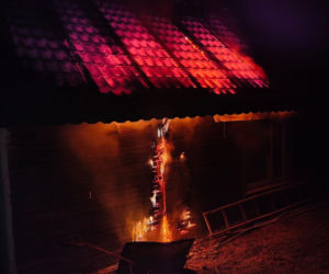 Pożar w Wigilię zabrał im dach nad głową. Trwa zbiórka na kontener mieszkalny dla pana Kazimierza i jego żony