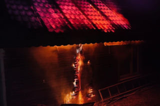 Pożar w Wigilię zabrał im dach nad głową. Trwa zbiórka na kontener mieszkalny dla pana Kazimierza i jego żony