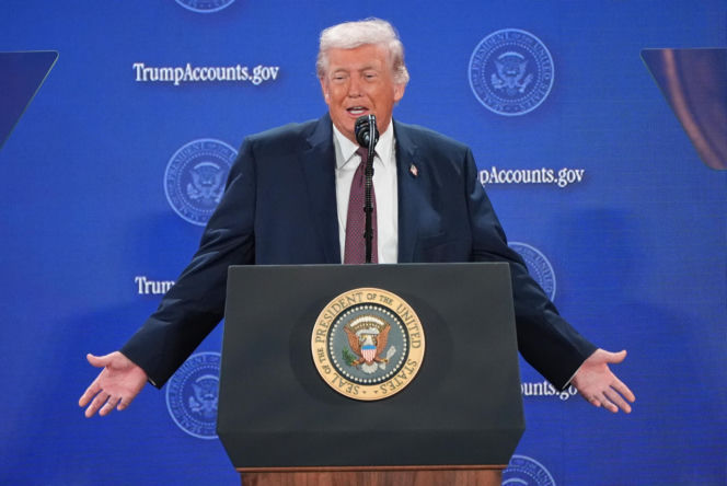 Prezydent Donald Trump