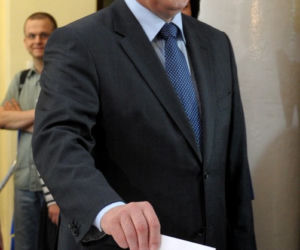 Bronisław Komorowski głosował w wyborach